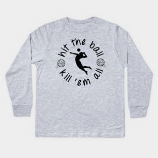 volleyball Kids Long Sleeve T-Shirt